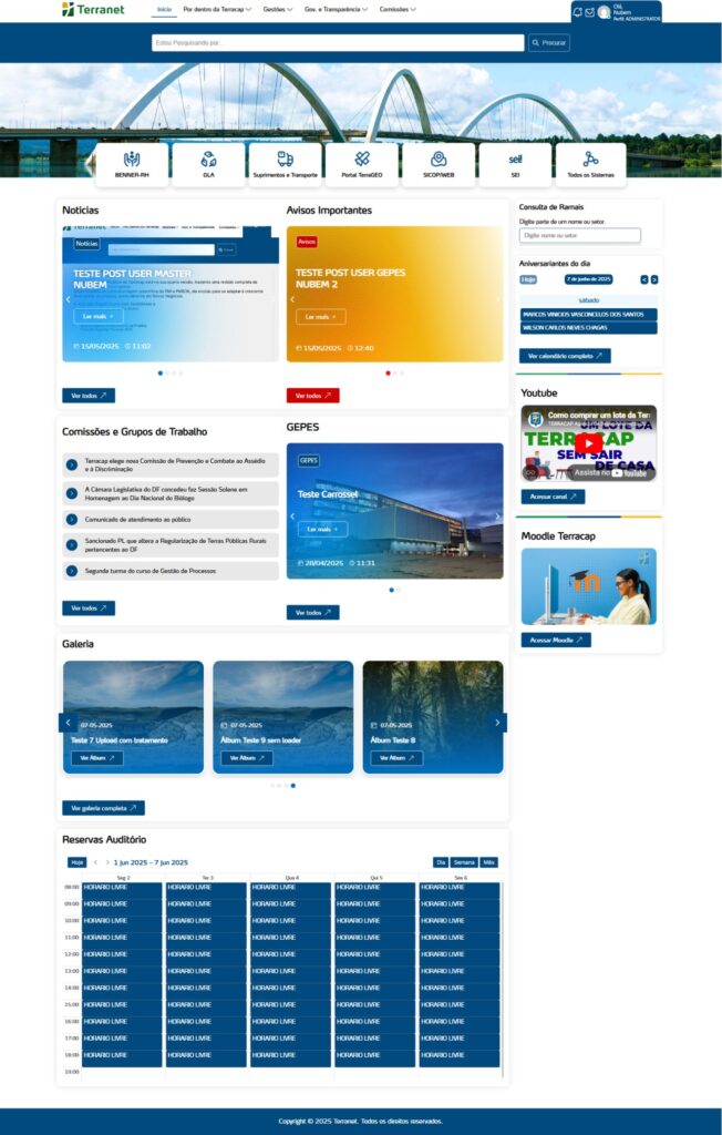 Intranet Terracap